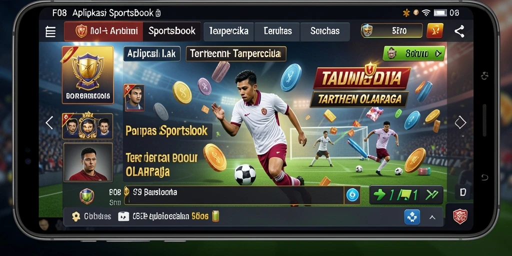 Tampilan antarmuka F08 yang modern dan mudah dinavigasi.