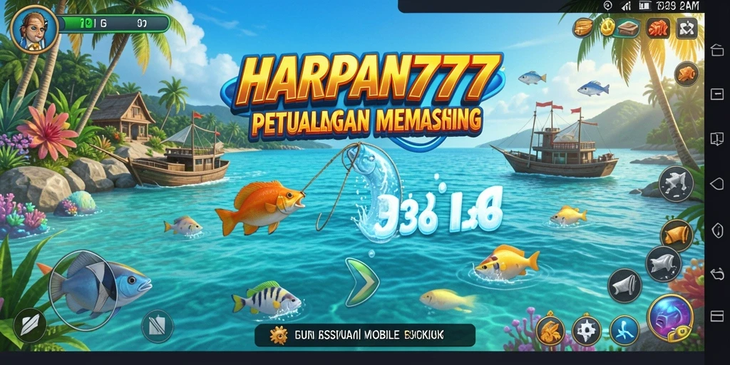 Tangkapan ikan yang menakjubkan di <strong>HARAPAN777</strong> dengan visual gameplay yang menarik.
