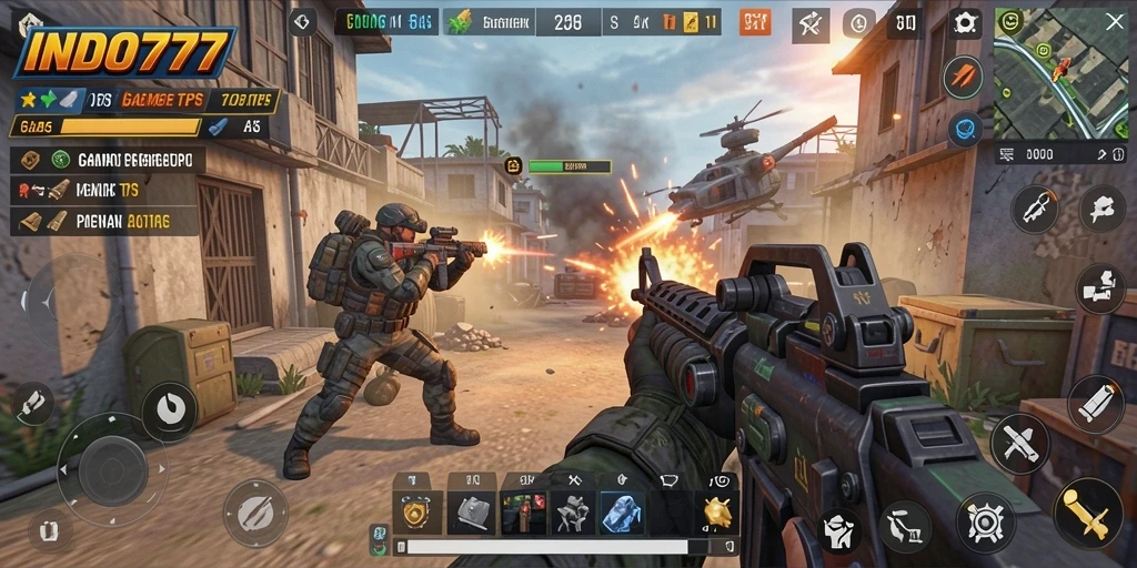 Tampilan gameplay seru dalam aksi di INDO777.