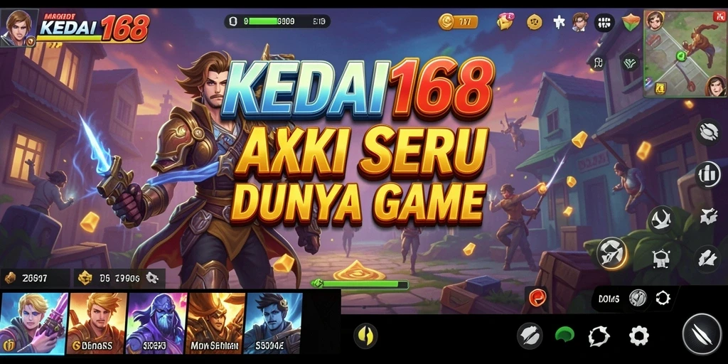 Tangkapan layar KEDAI168 menunjukkan aksi seru penuh ketegangan.