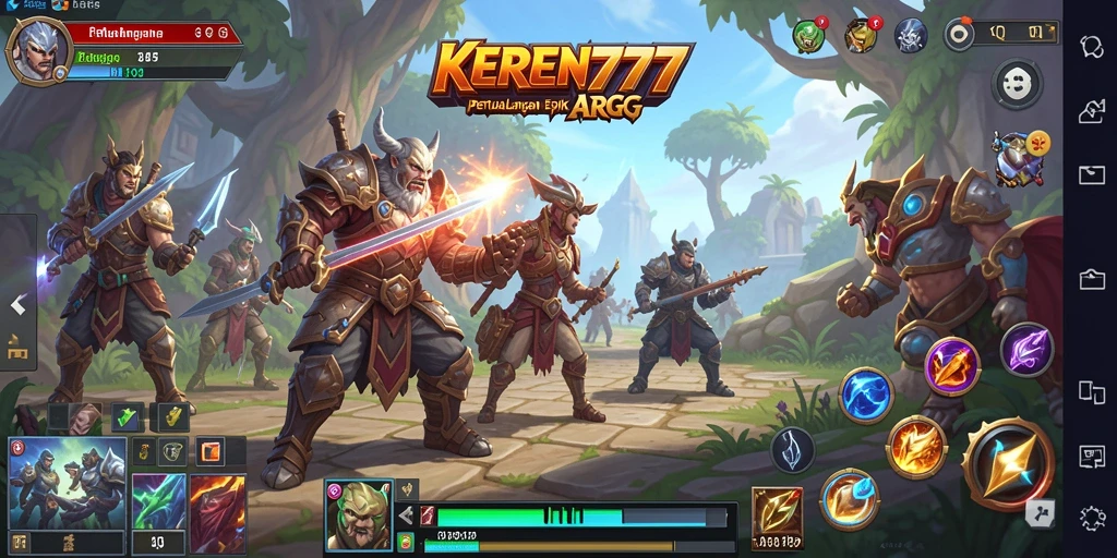 Tampilan gameplay seru dalam KEREN777 dengan aksi seru dan grafis menakjubkan.